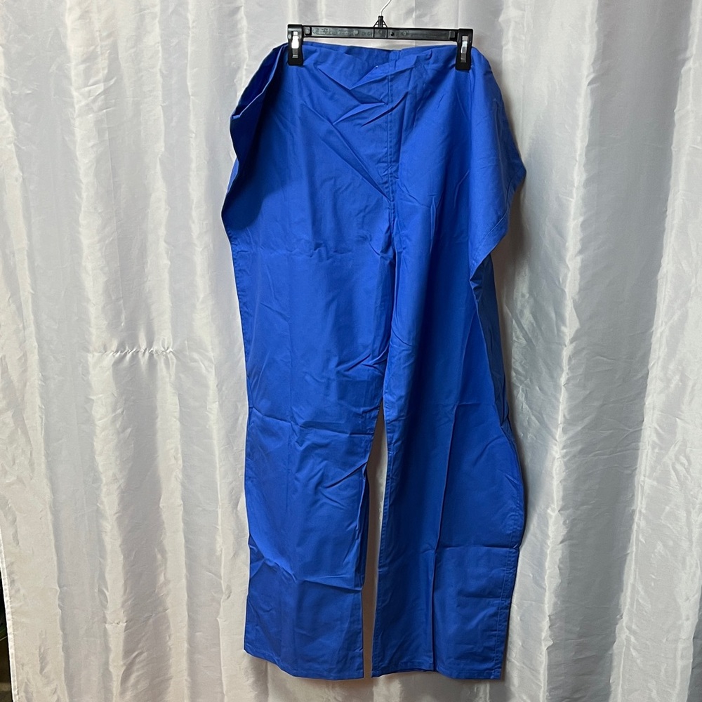 Vibrant Blue Plus Scrub Pants 2364